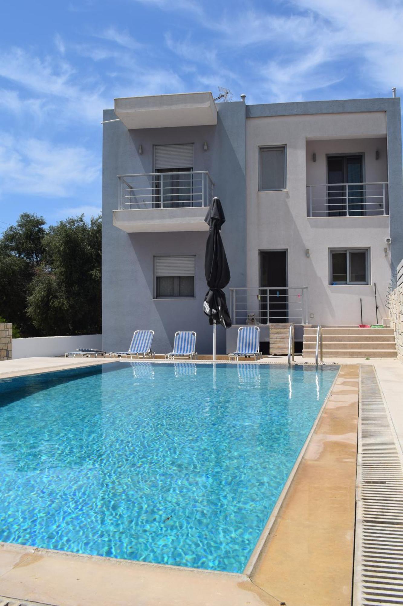 Aquarock Villa With Private Pool Prassas Exterior foto