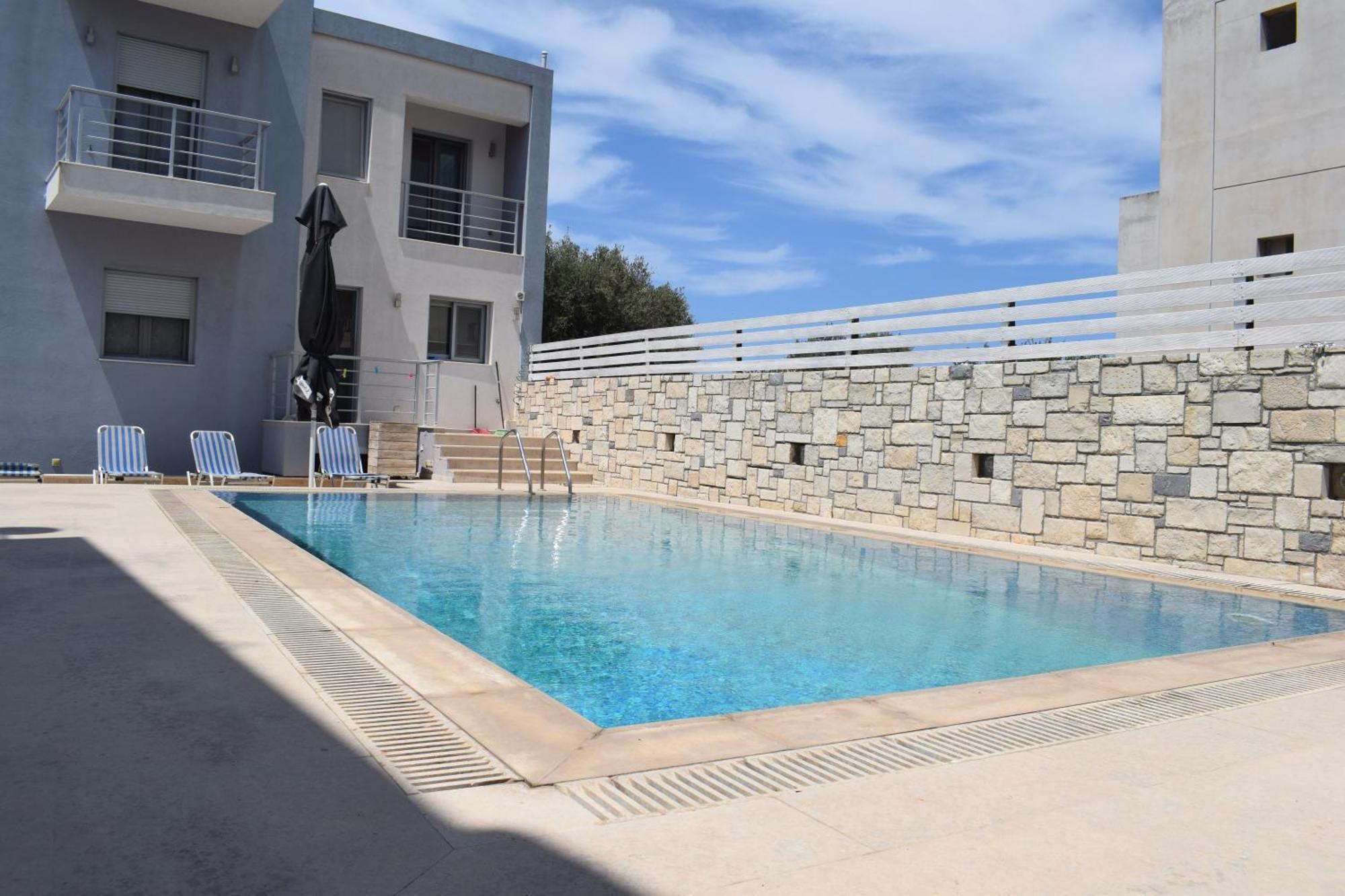 Aquarock Villa With Private Pool Prassas Exterior foto