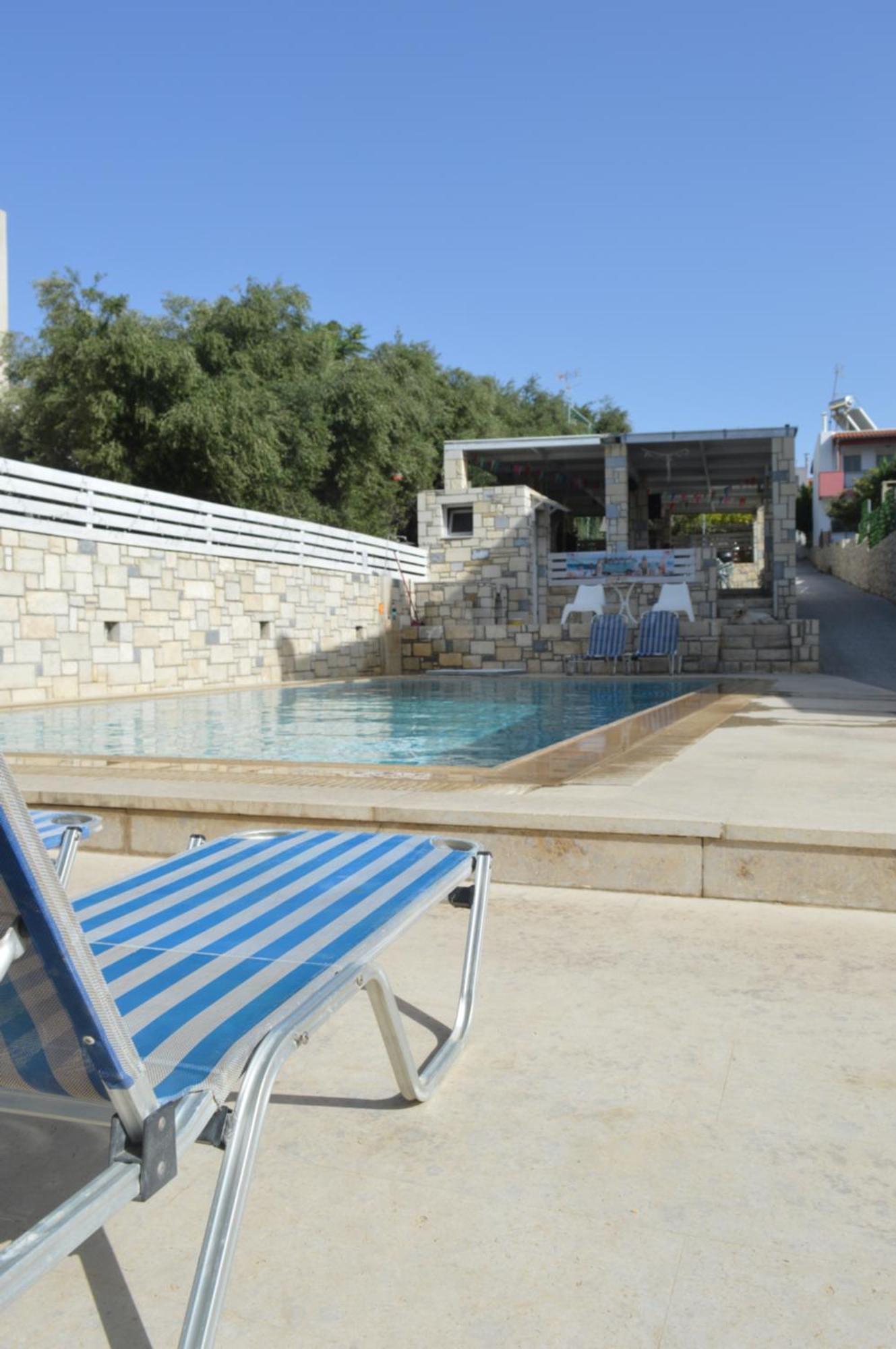 Aquarock Villa With Private Pool Prassas Exterior foto